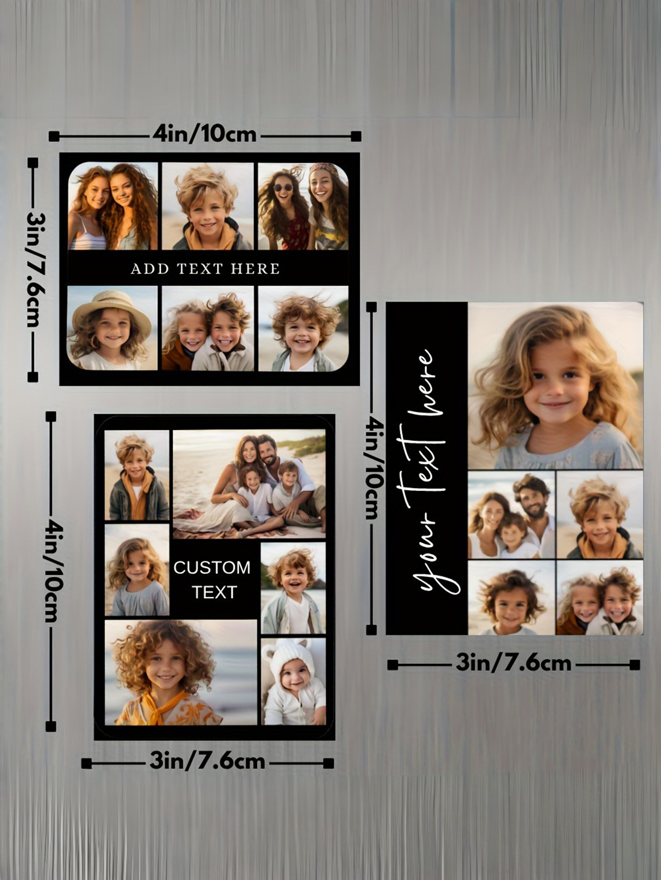 Personalized Photo Fridge Magnets Birthday and Anniversary Gifts Unique Photo Gifts for Family, Couples, and Friends